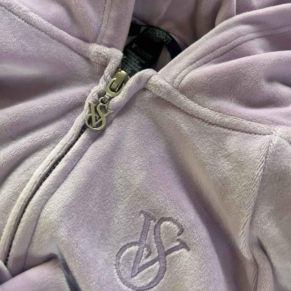 Juicy Couture Lavender Velour Jacket